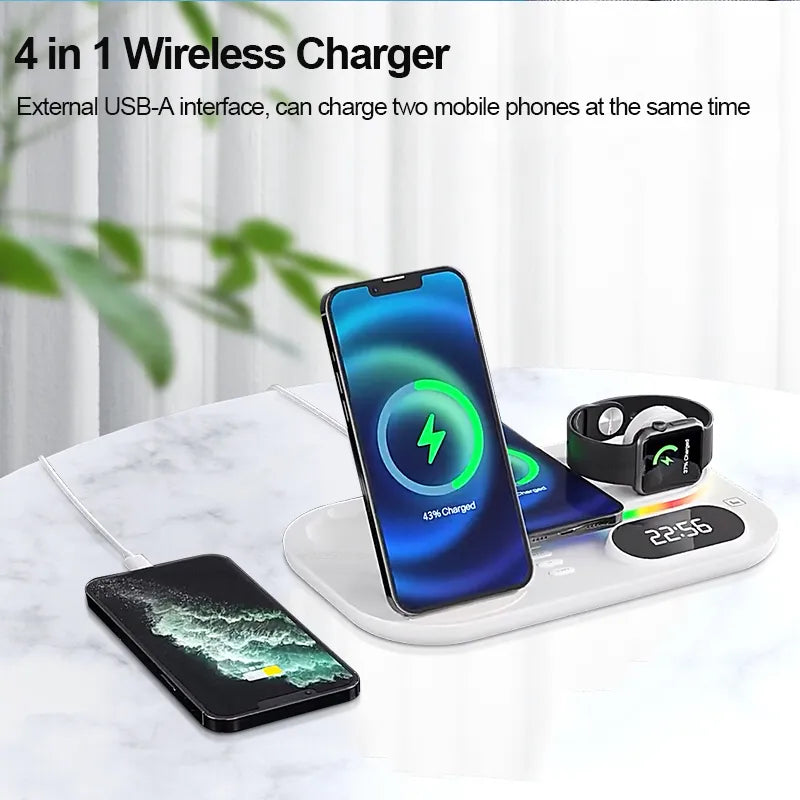 4 in 1 Wireless Fast  Chargers